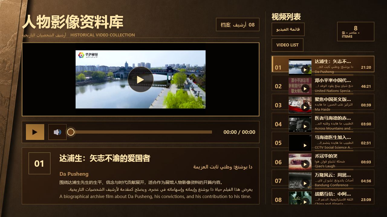 历史影像资料库互动程序 封面图