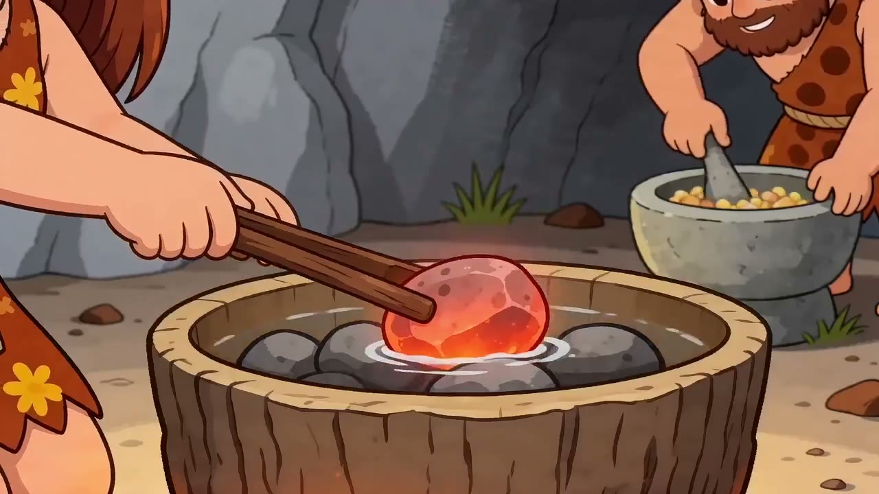 AI动画-原始煮石.mp4 随机帧预览图